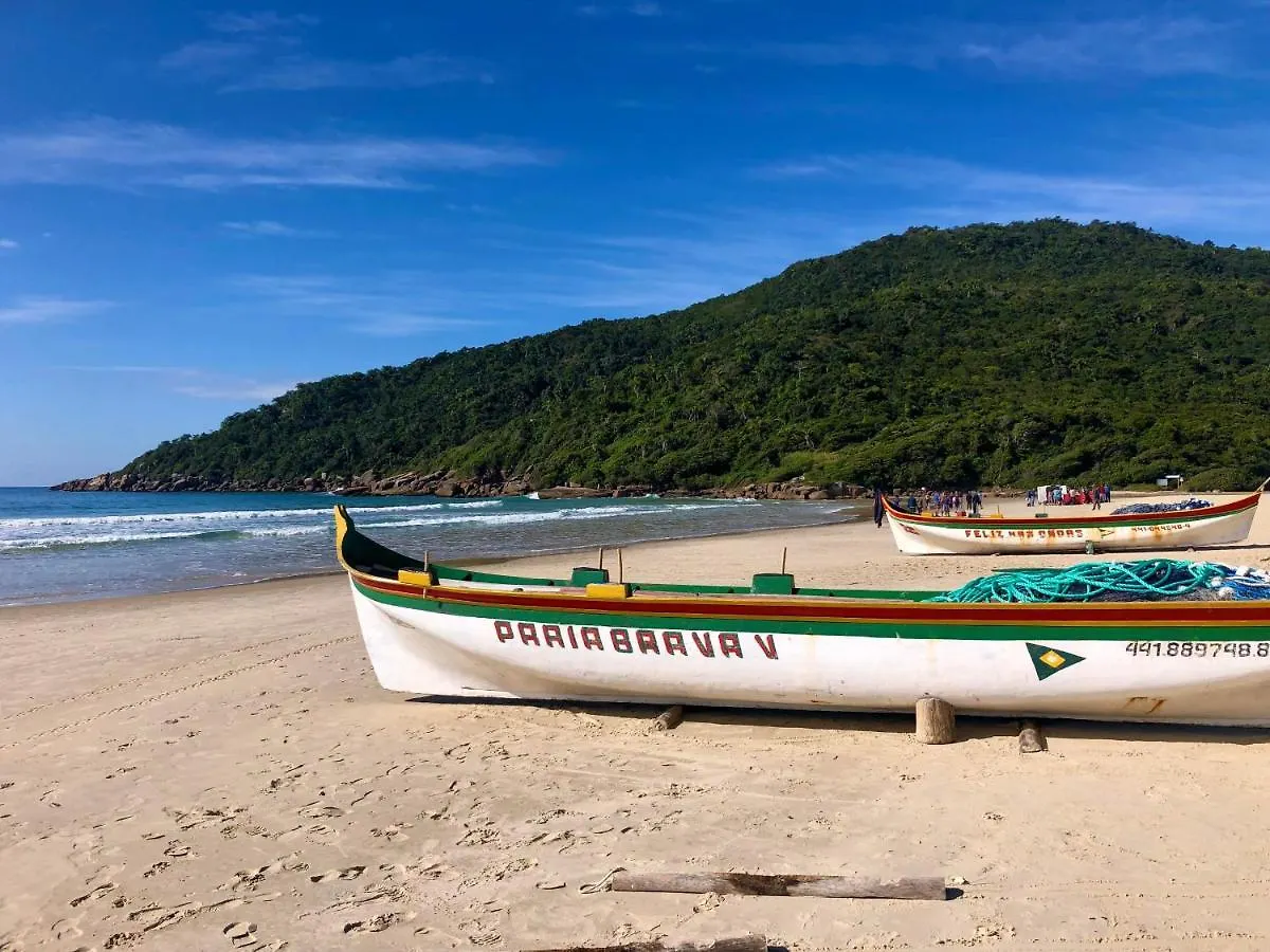 아파트 Duplex Pe Na Areia Praia Brava Florianópolis 브라질